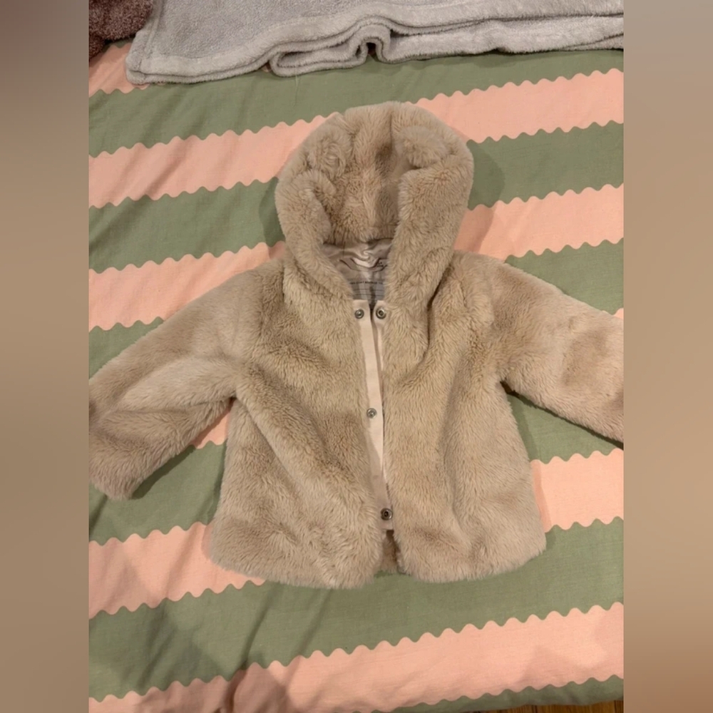 Cozy Cream Kids Jacket